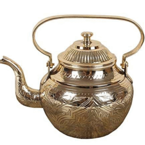 Star Flash Teapot 2.0L كتلي ذهبي فضي